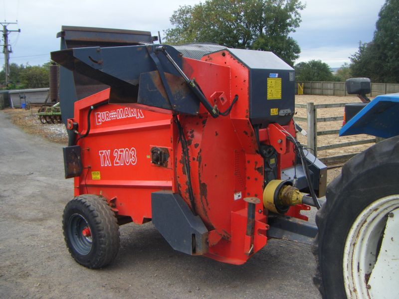 EUROMARK TX2703 TRAILED STRAW CHOPPER Recently Sold Browns