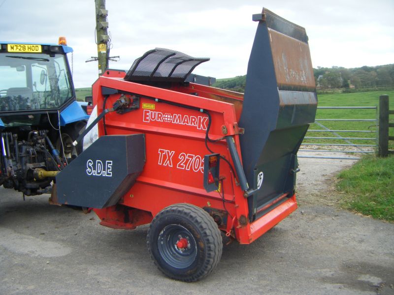 EUROMARK TX2703 TRAILED STRAW CHOPPER Recently Sold Browns